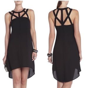 BCBG Black Babette Cutout Dress